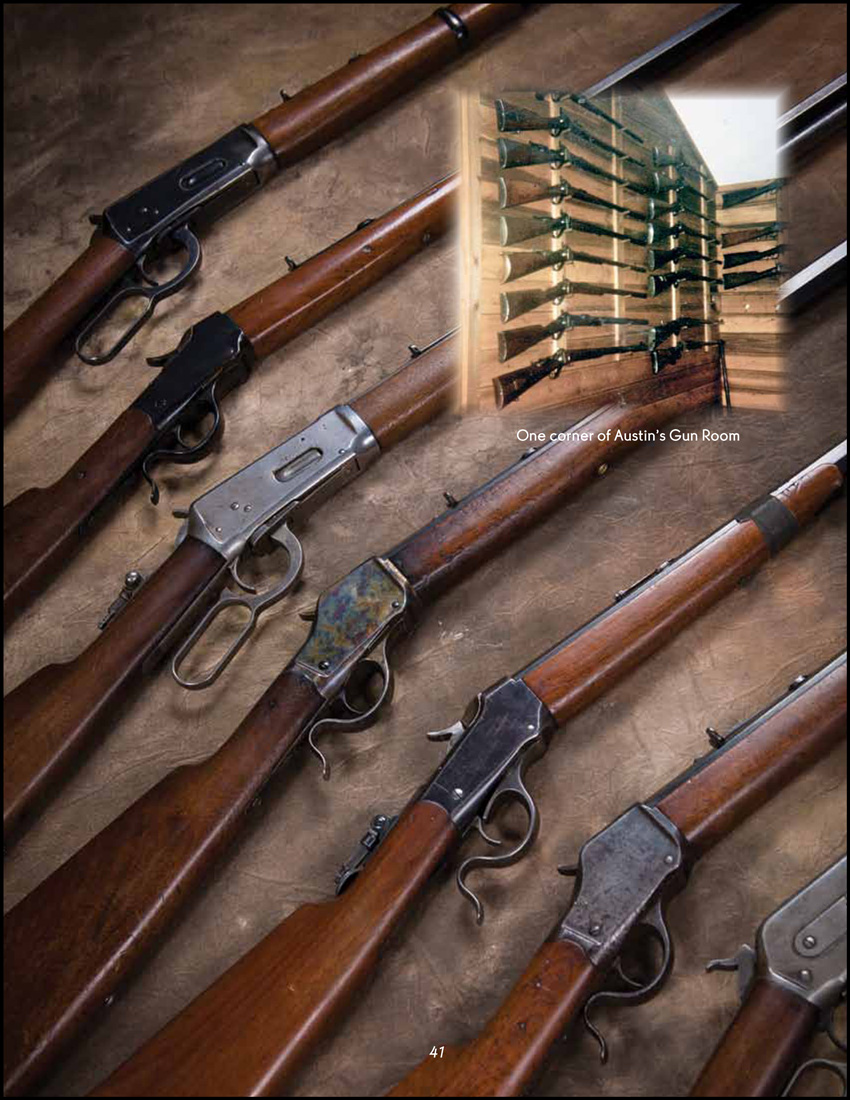 Book by Janet Monk 
               about Austin Monk's Sharps Rifles collection