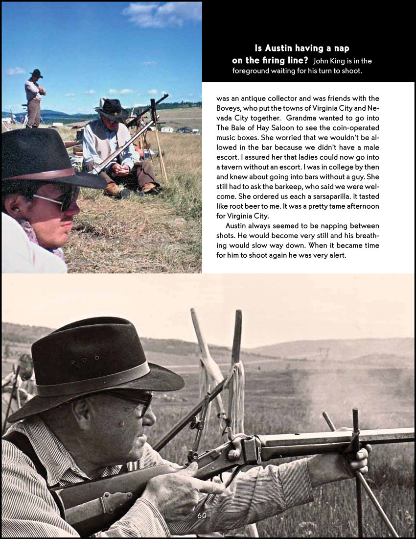 Book by Janet Monk 
               about Austin Monk's Sharps Rifles collection